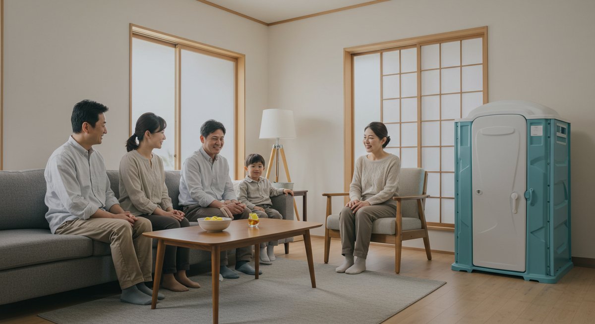 ポータブル トイレ の 使い 方